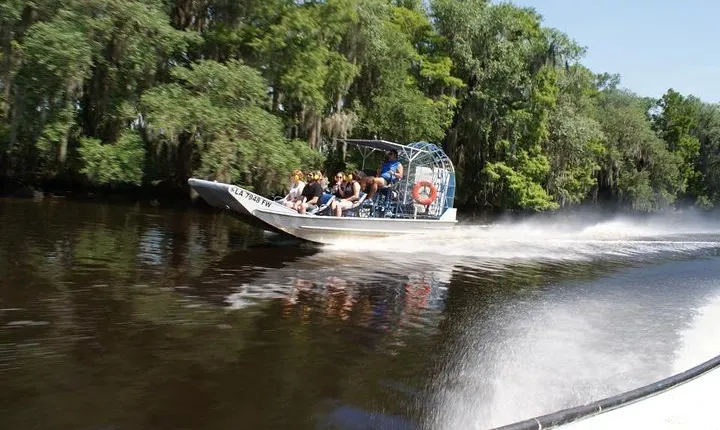 Large Airboat Swamp Tour with Transportation from New Orleans