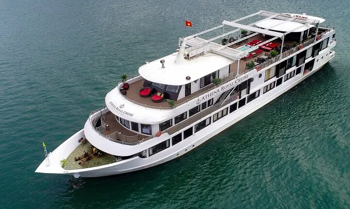 Athena Royal Cruise - Luxury Halong Bay Overnight Cruise 2D1N Tour