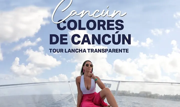 Cancun Glass Boat Sightseeing Cruise