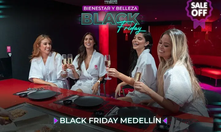 Medellín Spa: Hydrotherapy & Themed Massage with Teppanyaki