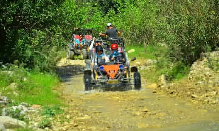 "Side Buggy Safari: Off-Road Thrills and Adventure!"