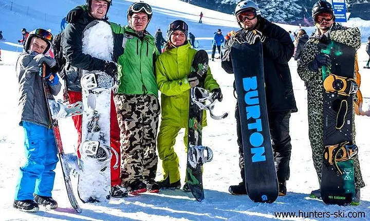 Premium Burton Snowboard hire