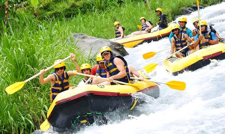 Telaga Waja White Water Rafting - With No Step or Stair : Bali Best Adventures