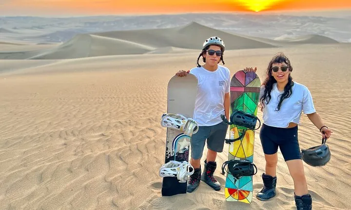 Sandboard and SandSki Experience in Huacachina