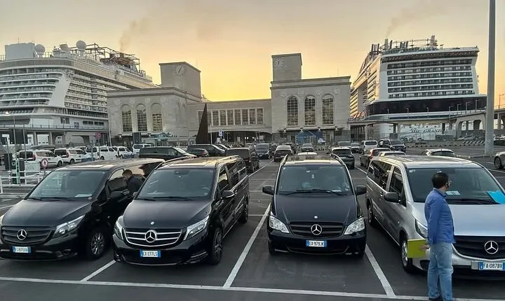 Rome to Sorrento Private Mercedes Transfer with Pickup