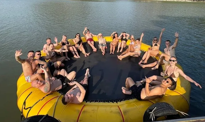 1 Night Party Boat & 1 Night Bungalow in Private Island