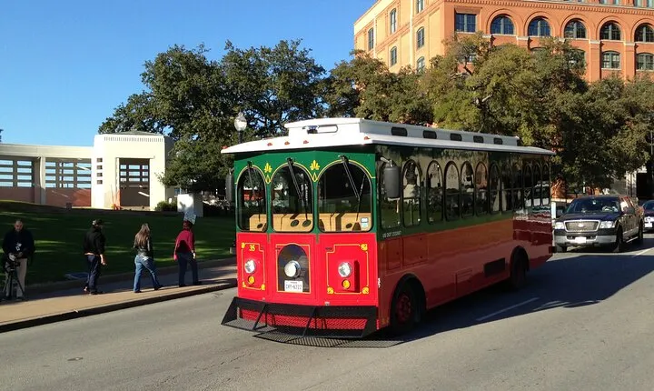 John F. Kennedy Trolley Tour in Dallas