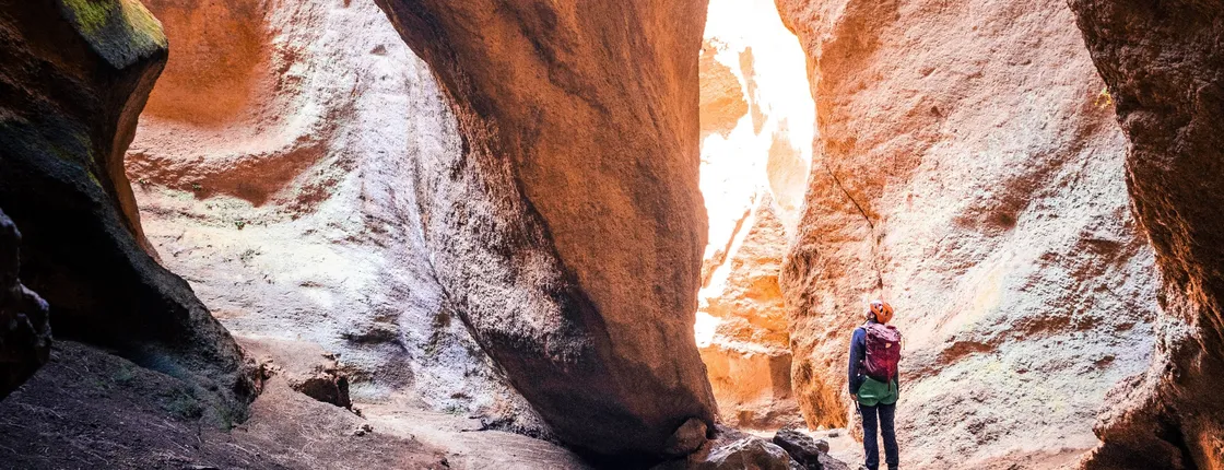 Half-day guided canyoning adventure in Tenerife