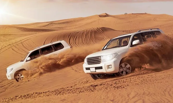 Premium Desert Safari with 45 Minutes of Dune Bashing, BBQ Dinner & Belly Dance