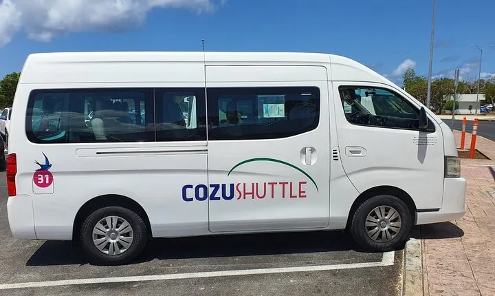 Cheaper Shared Shuttle from airport to any resort in Cozumel