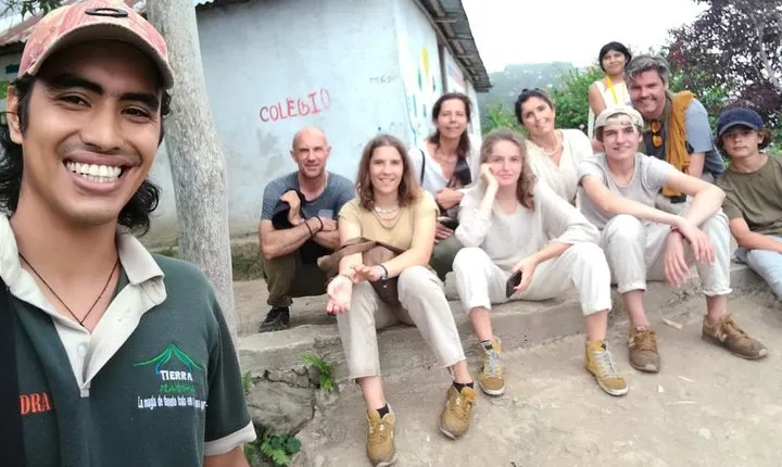 2 days 1 night tour - in Trompito, I meet indigenous community Kogui Uldezhaxa.
