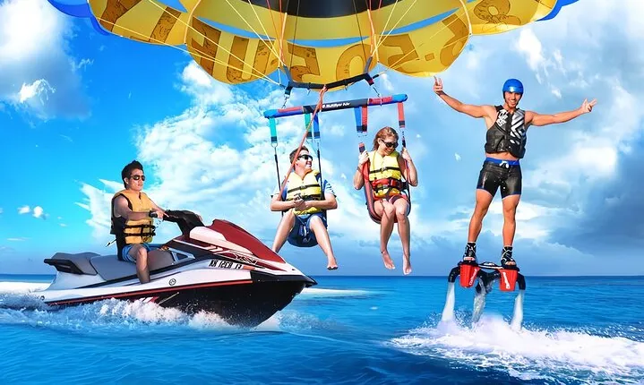 Bali Watersport Three in One Combo Fun Pack With Free Shuttle