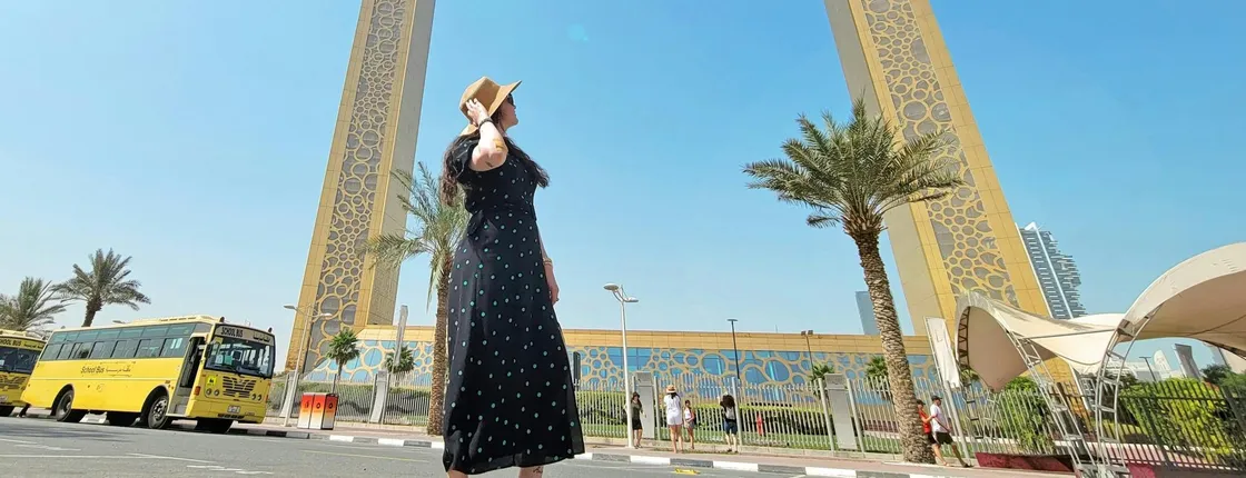 Dubai frame tickets with half-day sightseeing city tour