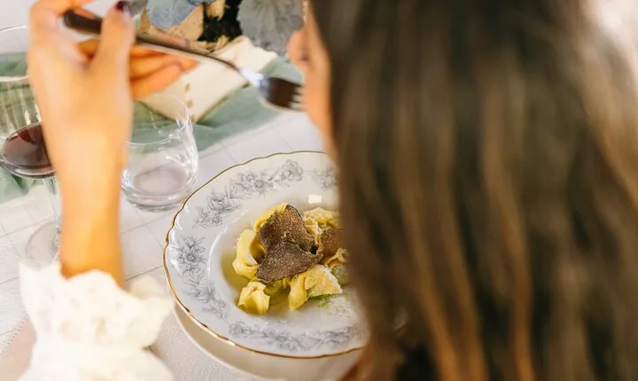 Learn How to Make fresh Truffle Pasta with Wine Included