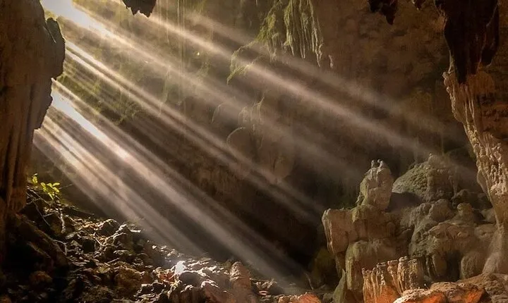 Do Rappel In The Caves Of Bombil Pek - Tour From Coban