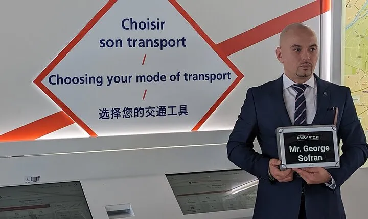 Airport transfer Beauvais Paris Private driver