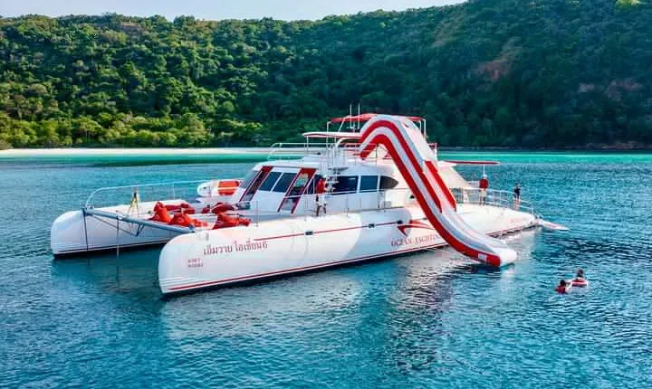 Pattaya Full-Day SUNSET Yacht exclusive Island(Buffet,Snorkeling)