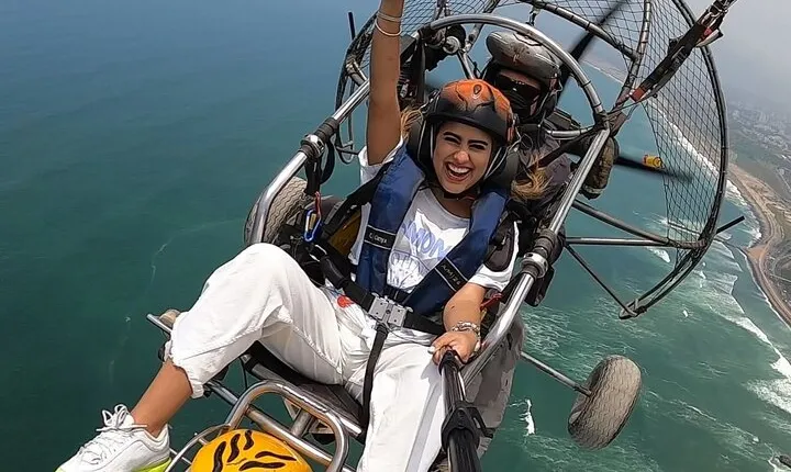 Motorized Paragliding flights on the Costa Verde - Lima