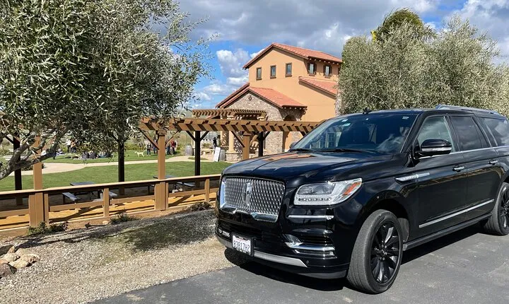 VIP SUV-LUX Wine Tour for 8 hr up to 6 People
