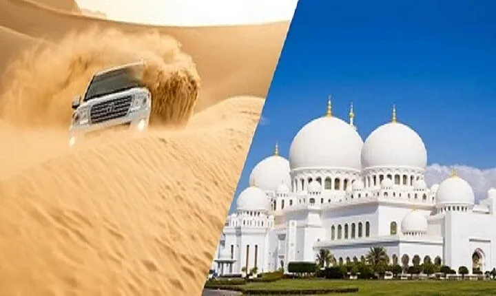 All-Inclusive 4x4 Desert Safari, Dubai City Tour and Abu Dhabi City Tour