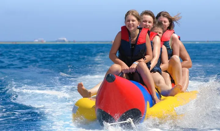 Pattaya Beach Banana Boat Splash