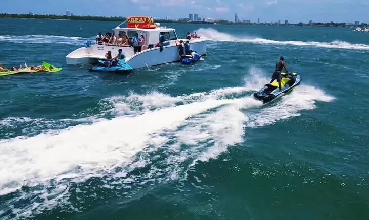 Miami Catamaran & Watersports: Jet Ski, Banana Boat & Drinks