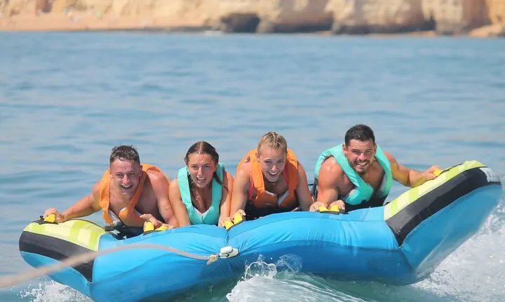 Private Water Tubing in Algarve Waves