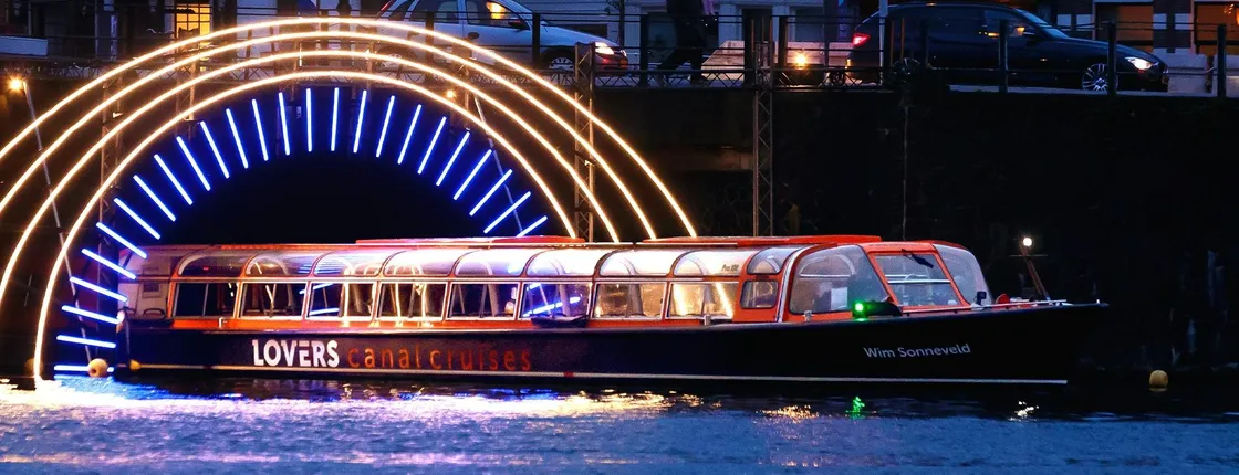 Amsterdam Light Festival Cruise from Central Station