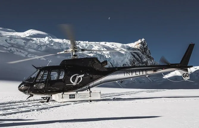 Glacier highlights helicopter scenic flight