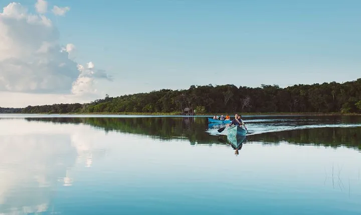 Coba Ruins, Punta Laguna Nature Reserve, Cenote and Mayan family