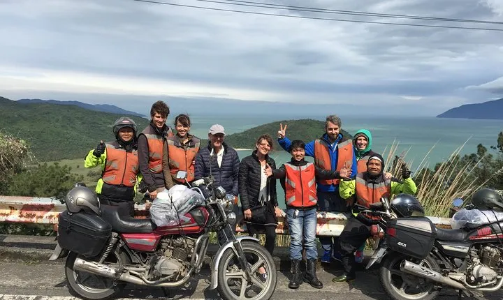 Hue to Hoi An ( Hoi An to Hue) Top Gear with Lefamily Riders Tours ( 1 way)