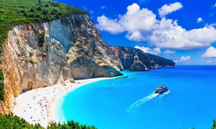 Lefkada West Coast Private Beach Hopping by Van (Tailored)