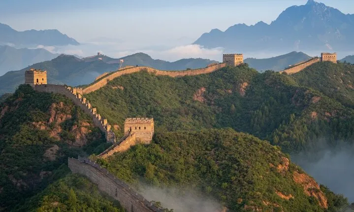 Walking the Great Wall in Beijing