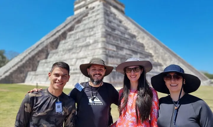 Chichen Itza, Cenote Swim & Izamal Magic Town with Buffet Lunch