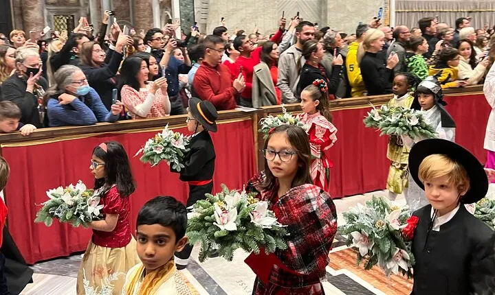 Christmas Eve Mass at the Vatican with Pope Leone XIV Private