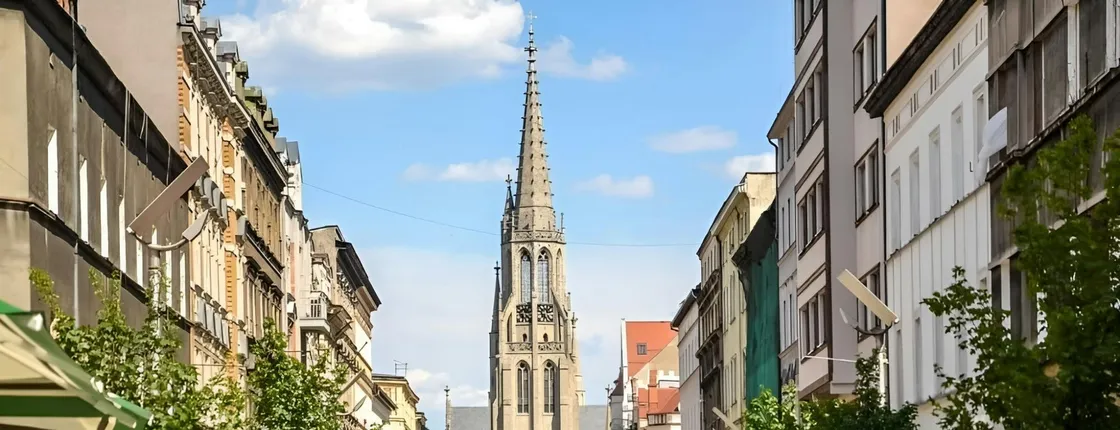 Katowice self-guided city walk with audio guide