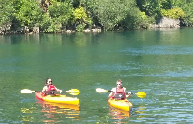 Kayak the Waikato River Taupo