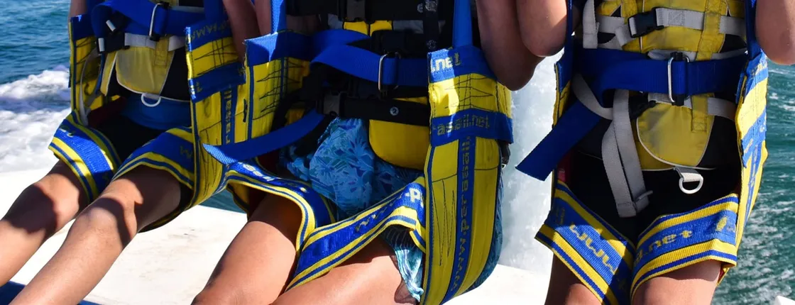 Gold Coast triple parasailing experience