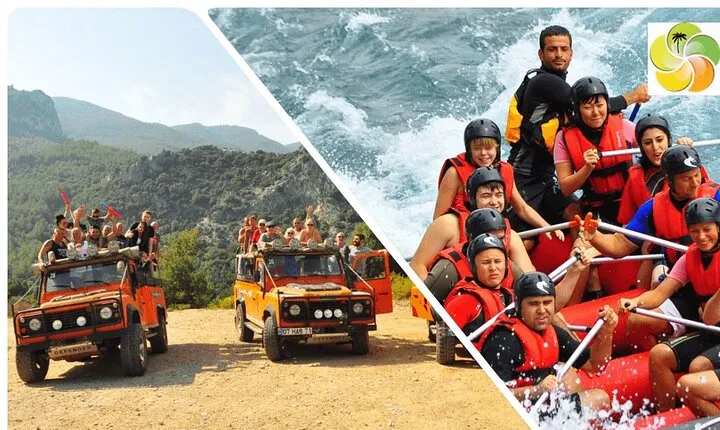 Eagle Canyon Jeep Safari and White Water Rafting (from Belek, Antalya, Side)