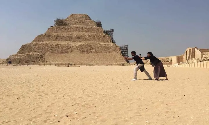 Pyramids , Saqqara & Dahshur tour from Port Said