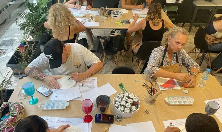 Ceramic Making-Painting and Sip in Athens