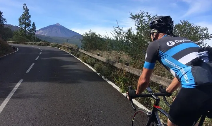 Teide road bike climb from PdC