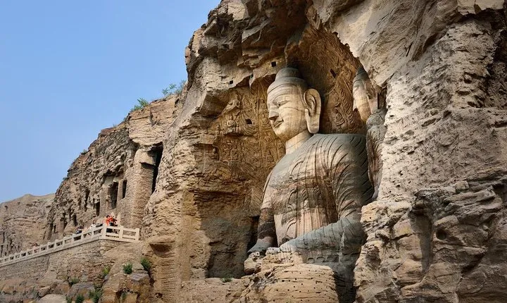 Beijing Private Day Tour to Hanging Temple and Yungang Grottoes by Bullet Train 