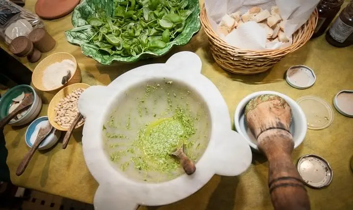 Pesto Course in Levanto