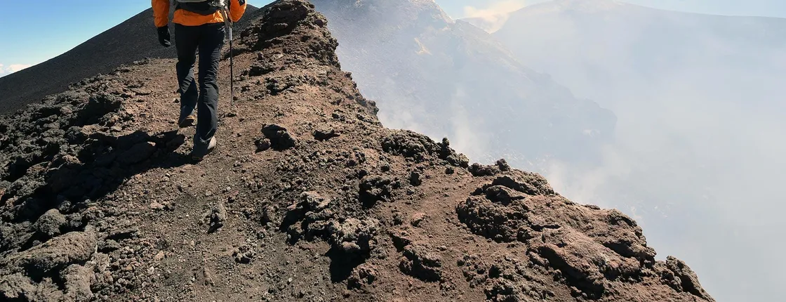 Etna summit craters trekking
