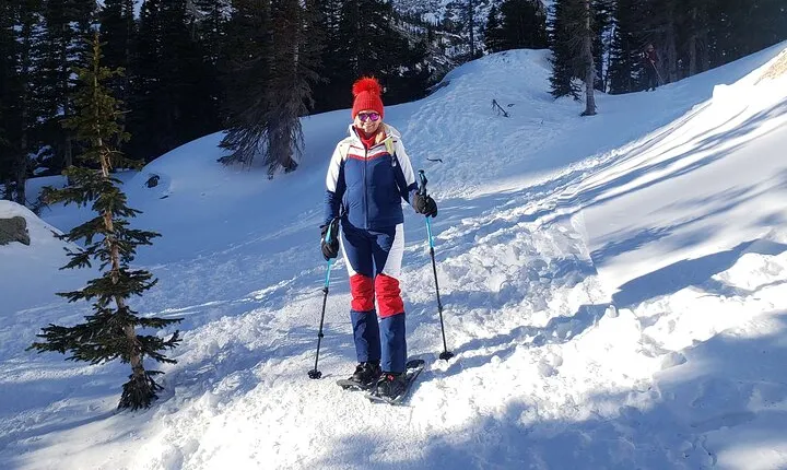 Women's Snowshoeing Emerald Lake Rocky Mountain National Park