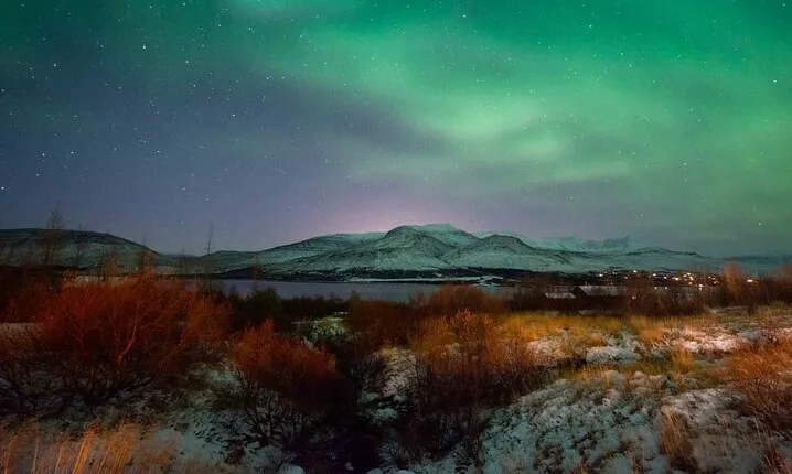Private Northern Lights by Jeep