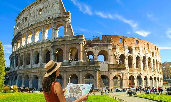Rome: Colosseum WORLD Tour Entry with AI GUIDE APP & Arena Option
