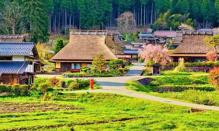 Amanohashidate Ine Funaya Miyama Village No Sato Tour from Osaka