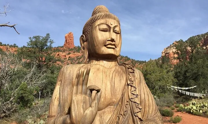 Morning Meditation & Sound Healing at Sedona Stupa Peace Park